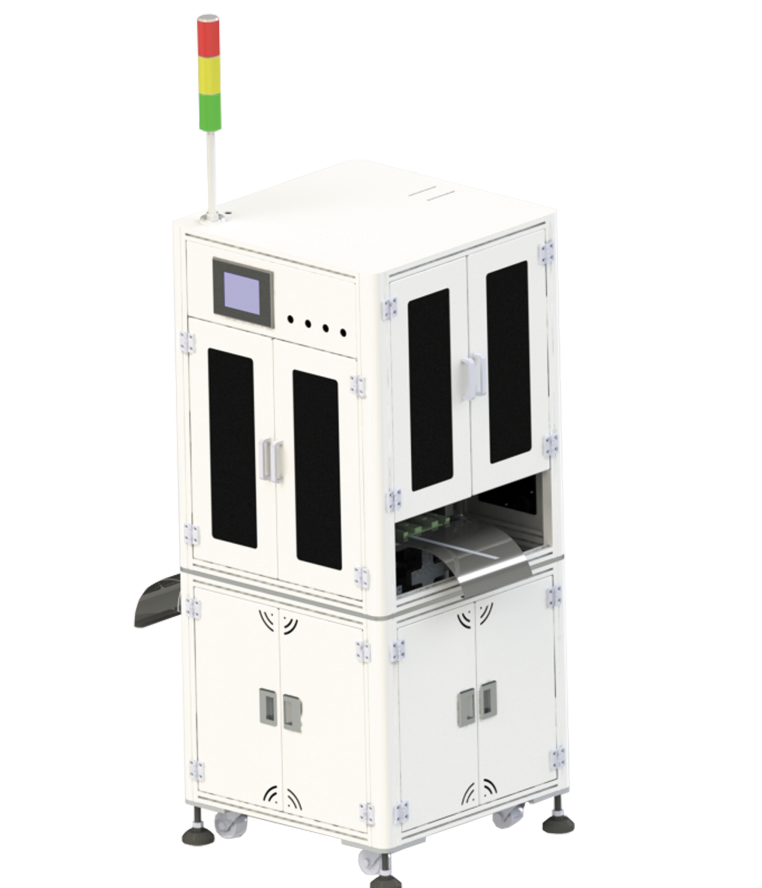 Online visual inspection machine for stamping strip