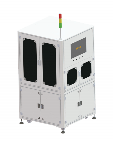 Small parts multi-surface multi-inlet visual sorter full machine